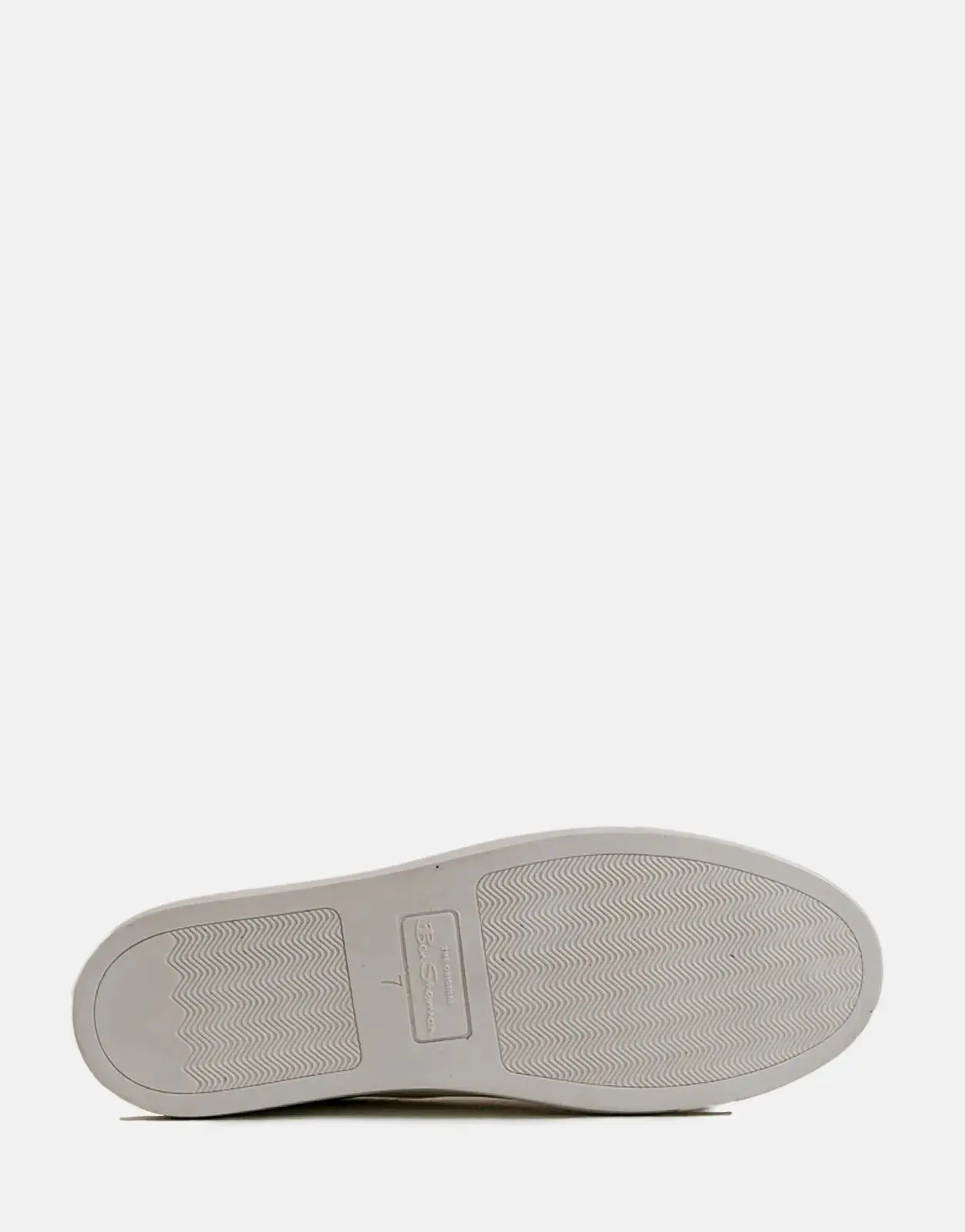 Ben Sherman Target Leather White Sneakers - Image 4
