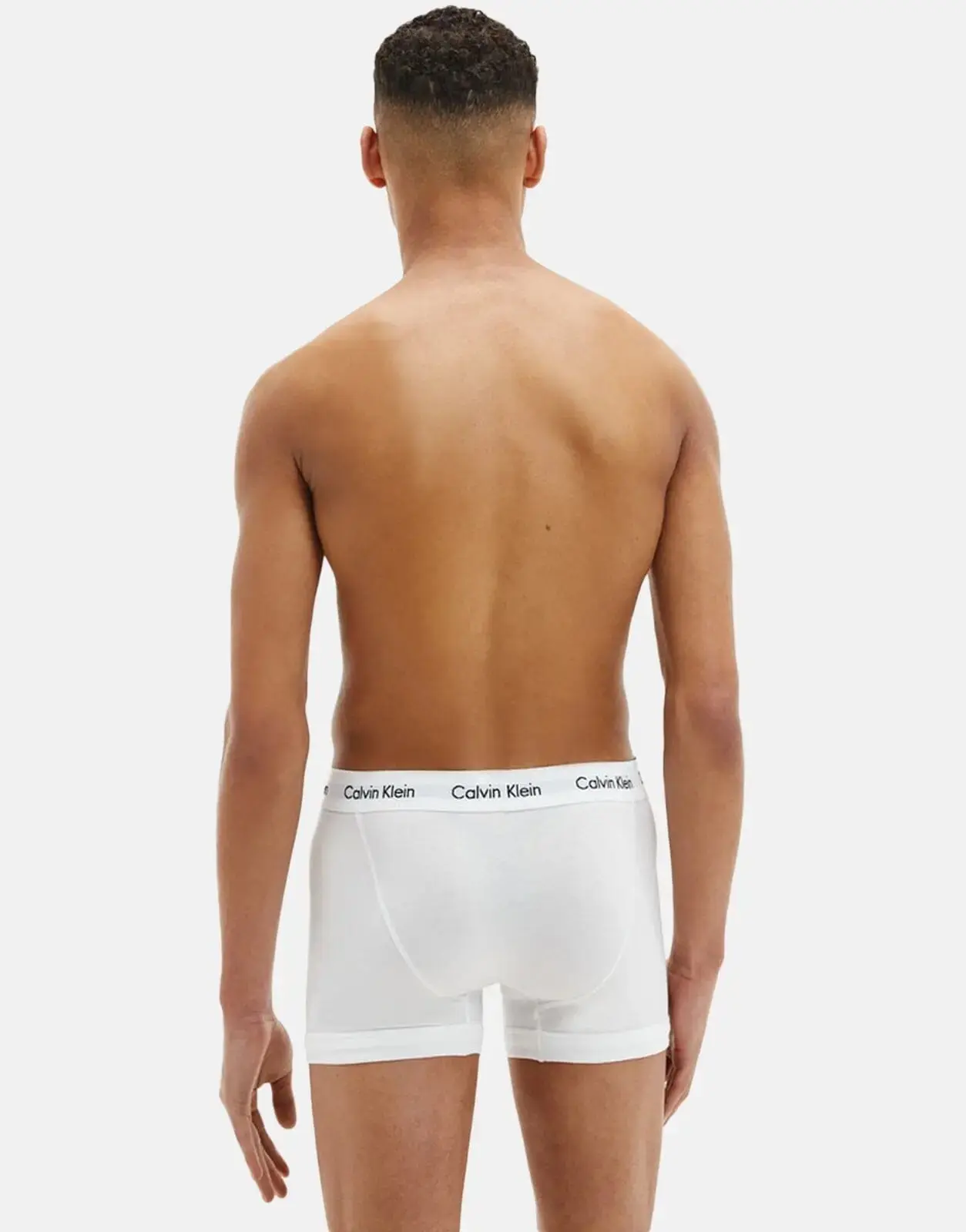 Calvin Klein Trunk 3 Pack Underwear White, Red, Blue - Image 3