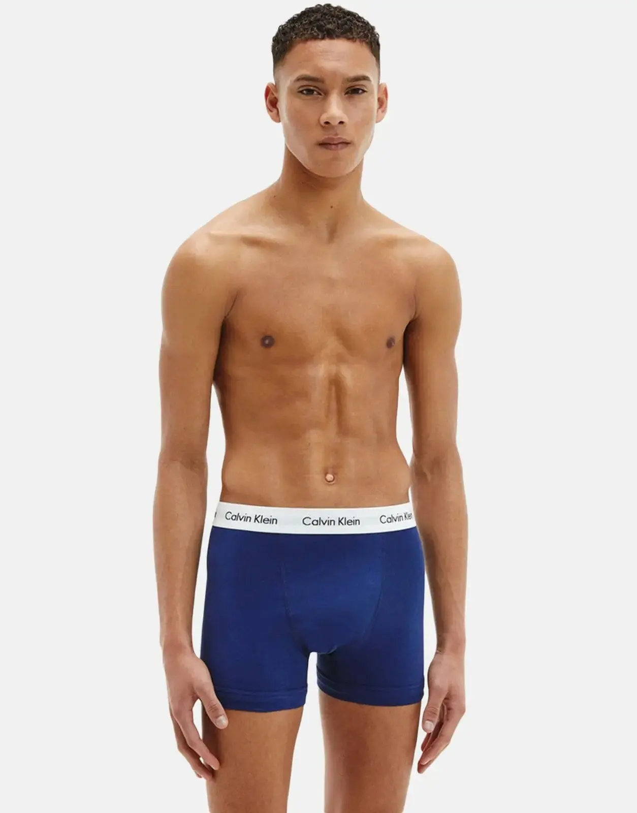 Calvin Klein Trunk 3 Pack Underwear White, Red, Blue - Image 7