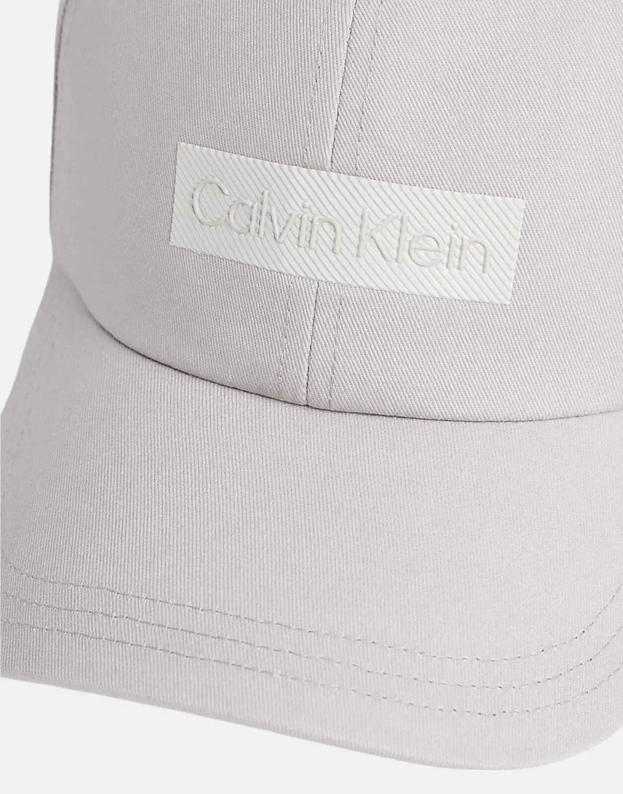 Calvin Klein Embroidered Logo Grey Cap - Image 5