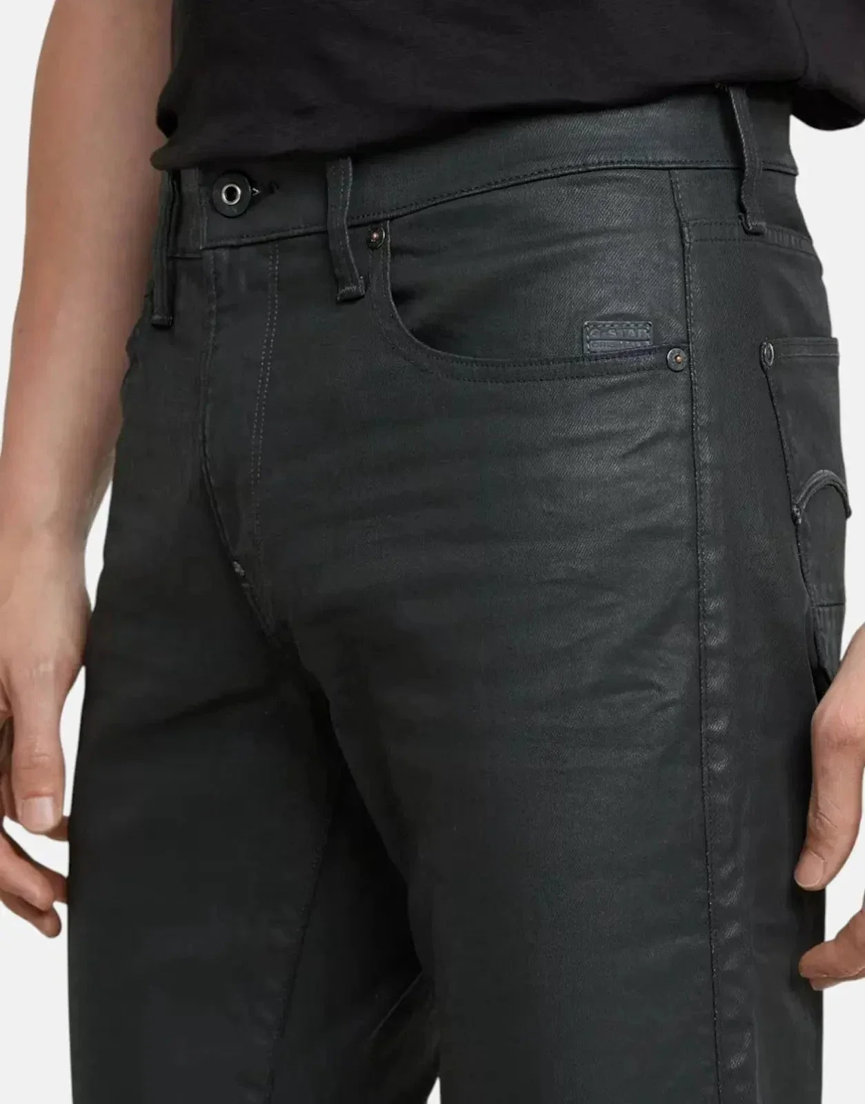 G-Star RAW Revend 3D Dark Wax coated Jeans - Image 4