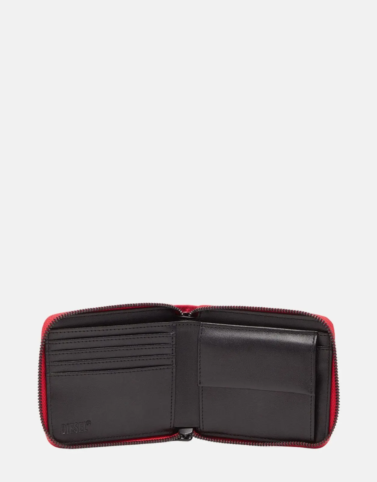 Diesel Rave Bi-Fold Coin Zip Wallet - Image 3