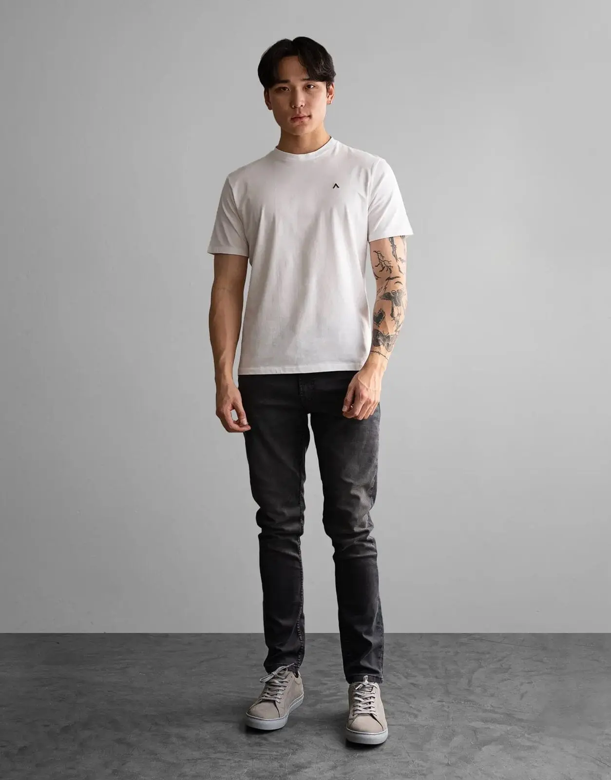 Fade Icon White T-Shirt - Image 4