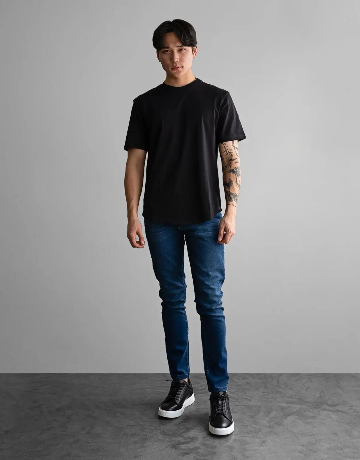 Fade Still Black T-Shirt - Image 4