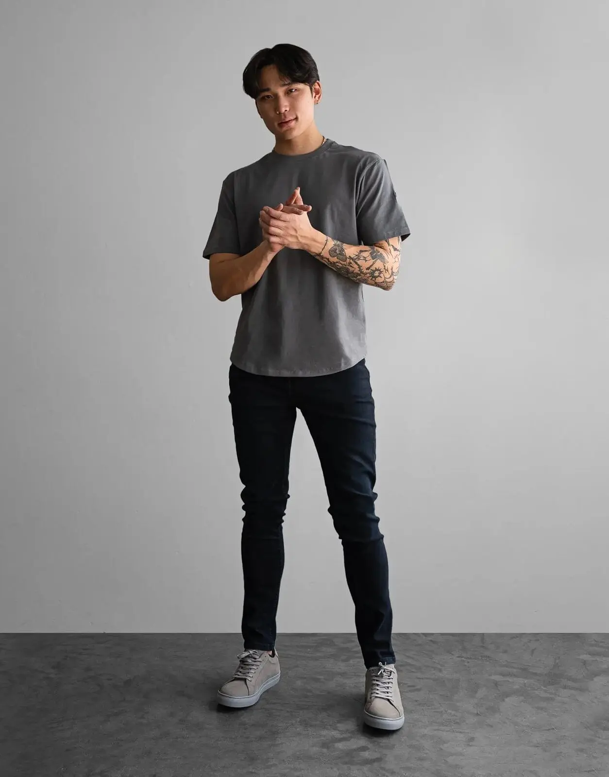 Fade Still Grey T-Shirt - Image 4