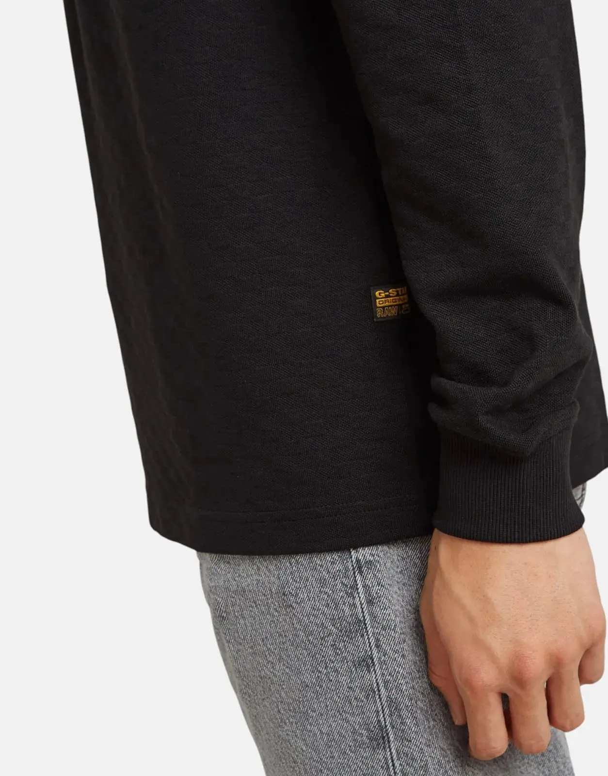 G-Star RAW Checquard Pocket Tweeter Black T-Shirt - Image 3