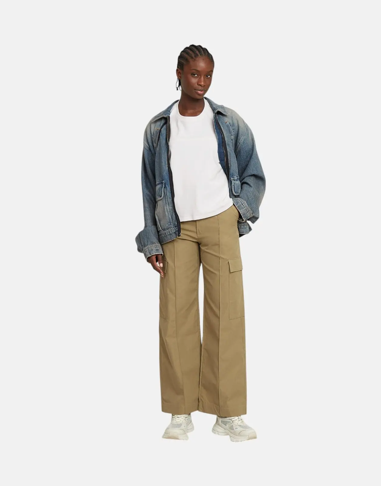 G-Star RAW G-Script Loose Chalk T-Shirt - Image 4