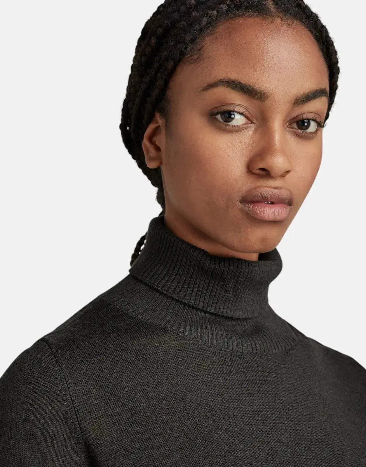 G-Star RAW Asfalt Leyla Turle Neck Knit Top - Image 3