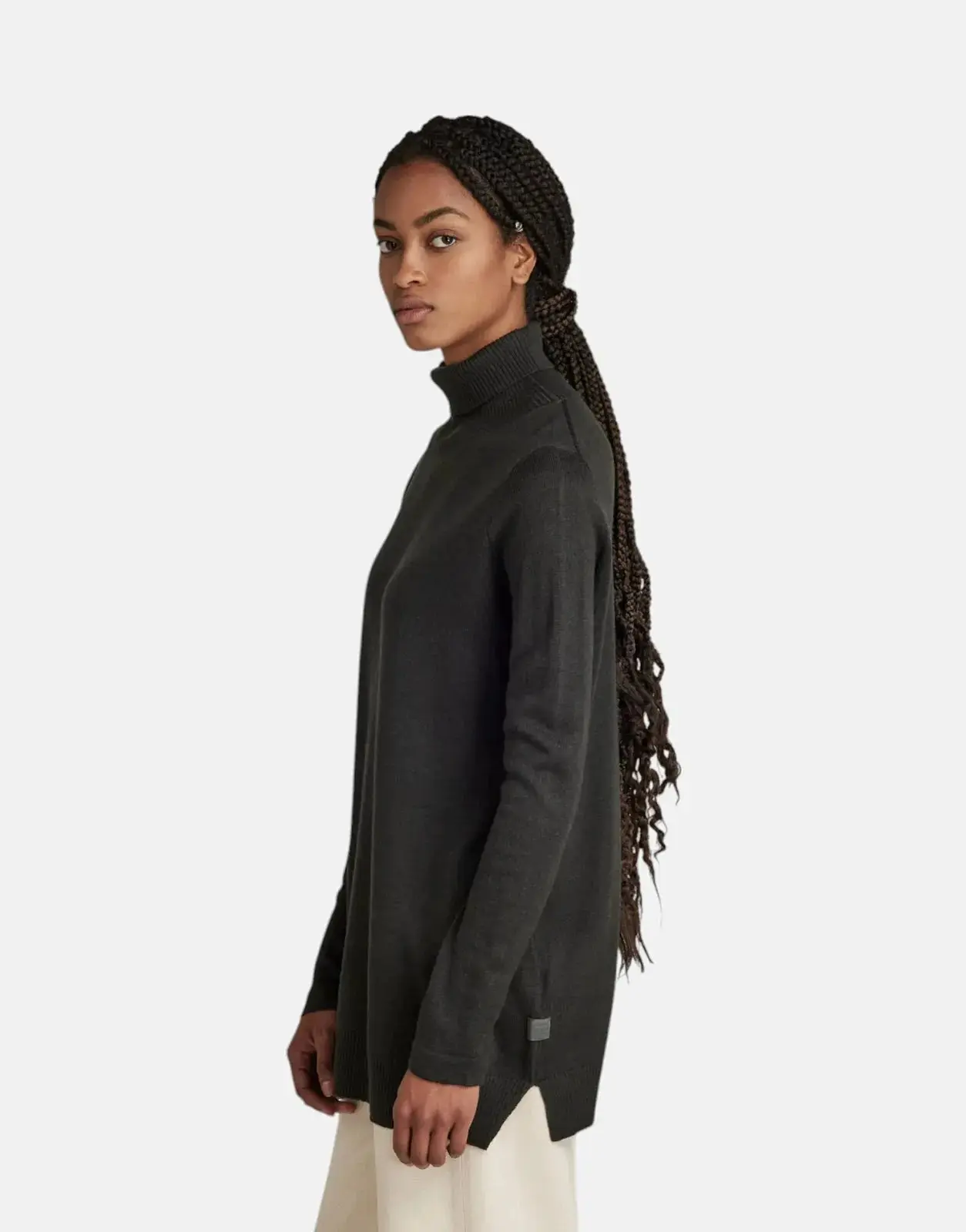 G-Star RAW Asfalt Leyla Turle Neck Knit Top - Image 4