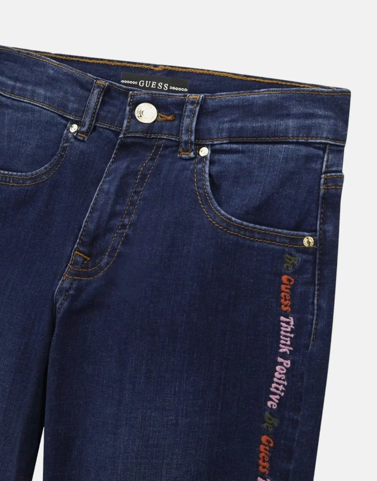 Guess Kids Straight Denim Jeans - Image 5