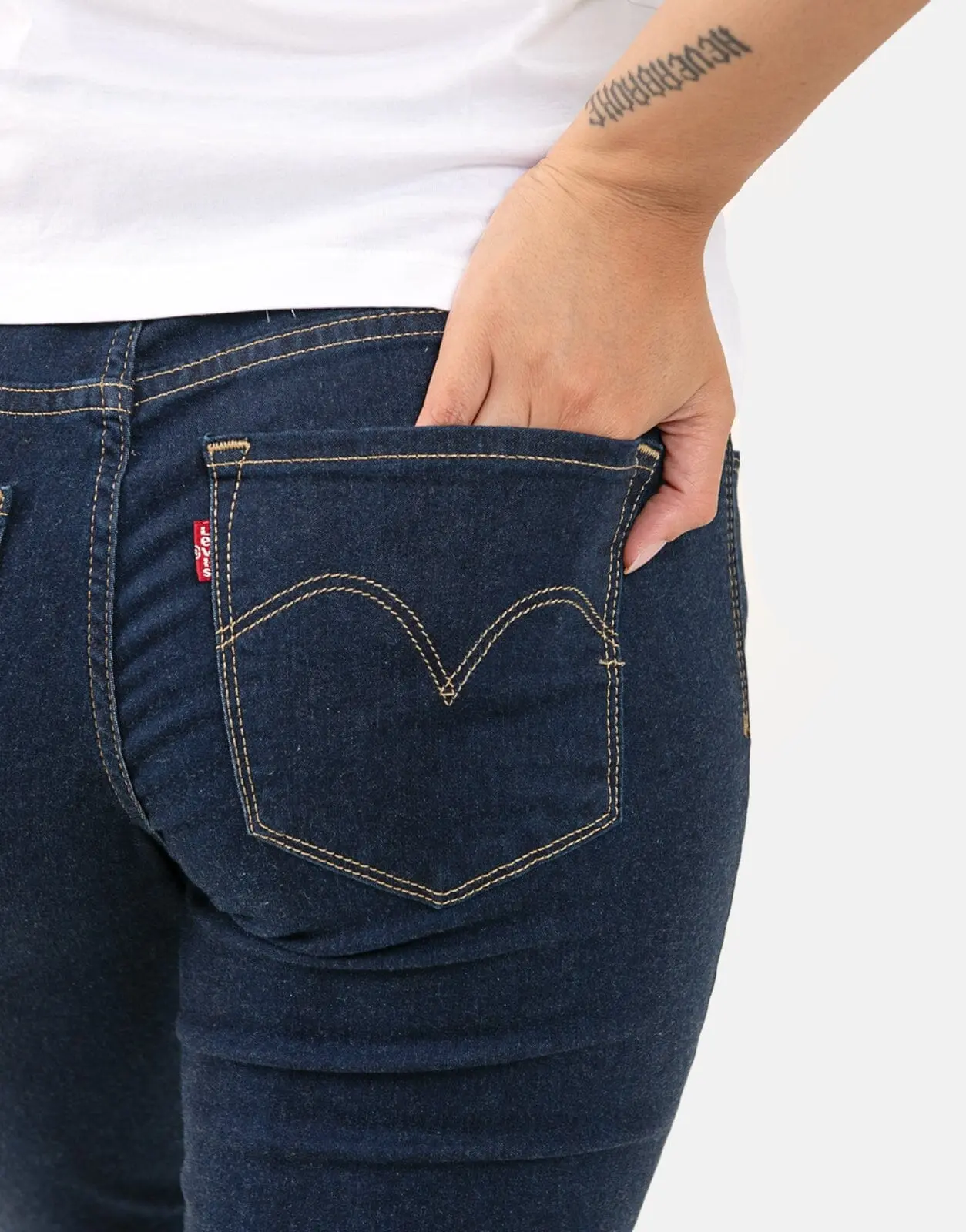 Levi's Dark Wash Jeggings - Image 3