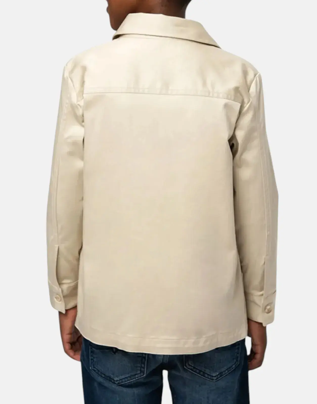 Polo Boys Dumisani Twill Sand Shacket - Image 4