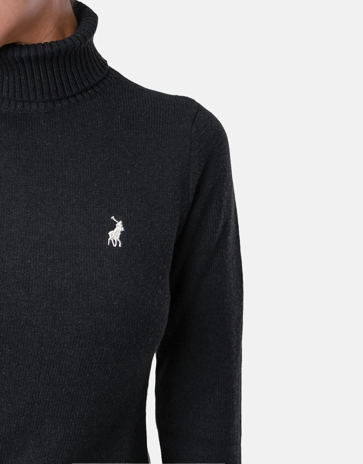 Polo Maya LS Black Knit Long Top - Image 3