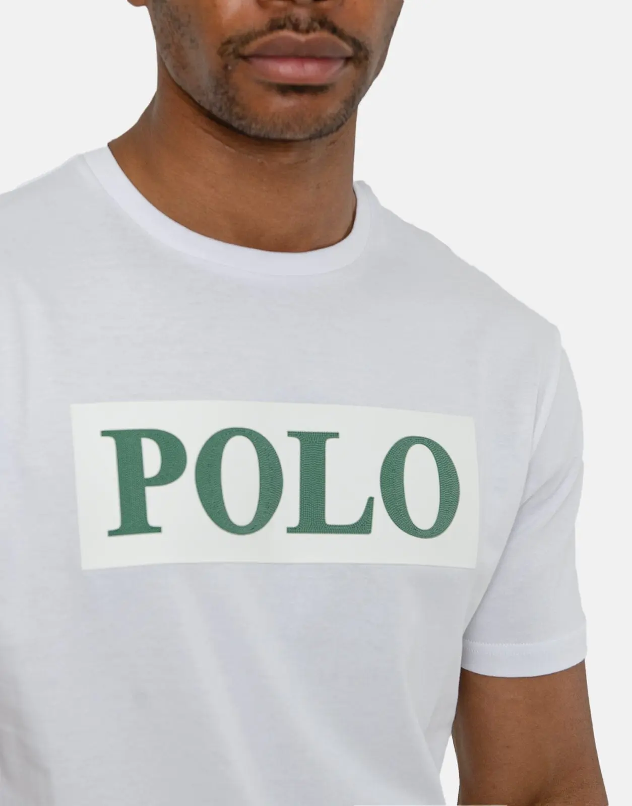 Polo SS Logo T-Shirt White - Image 3