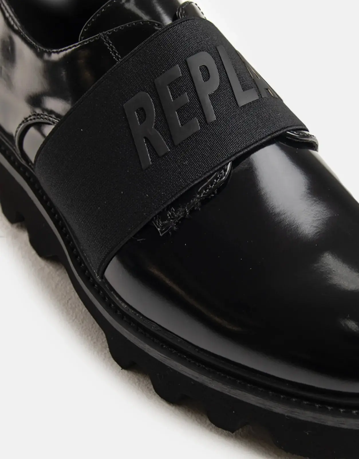 Replay Canver Brush Black Shoes - Image 5