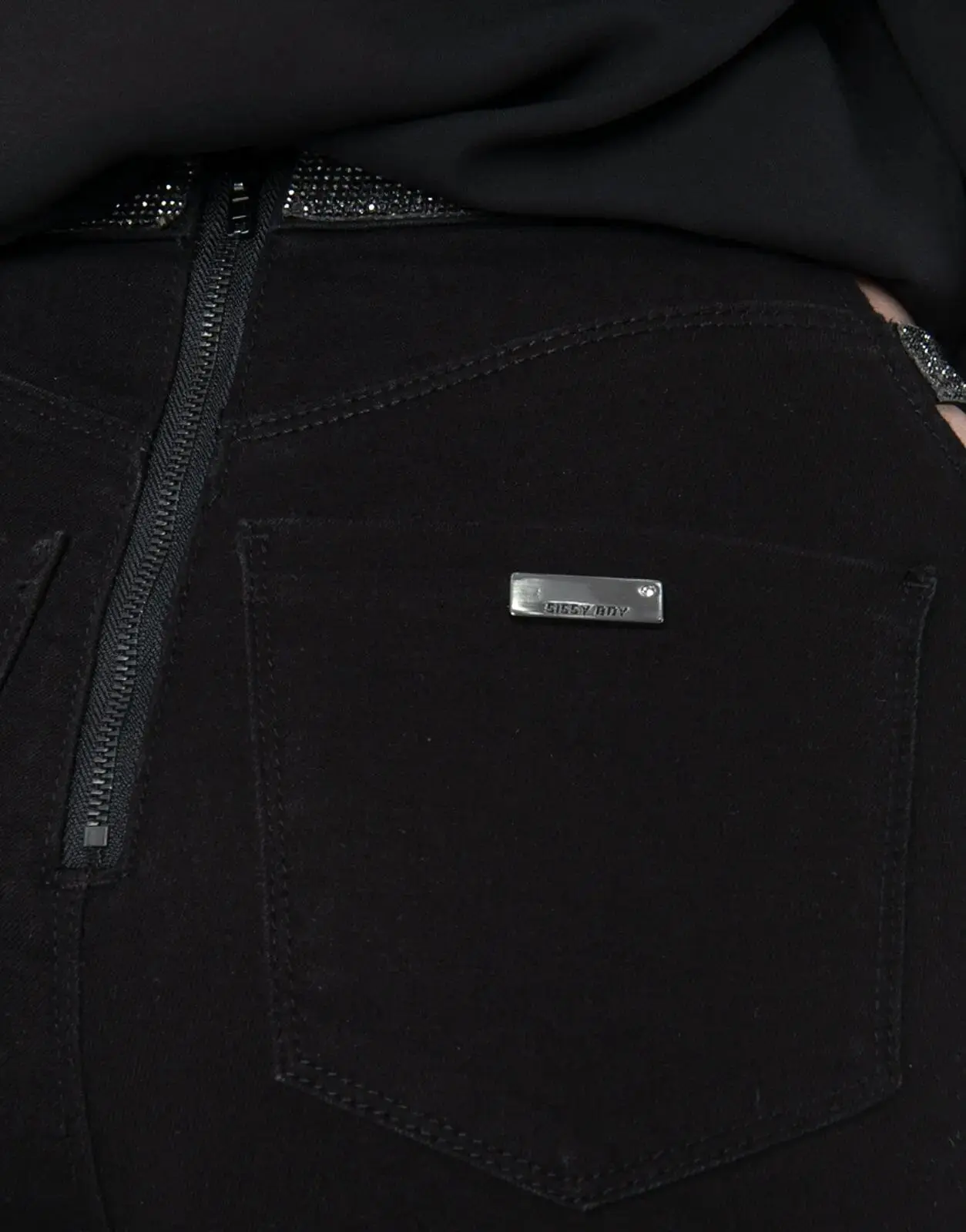 Sissy Boy Ryder Bling Cut Jeans - Image 5