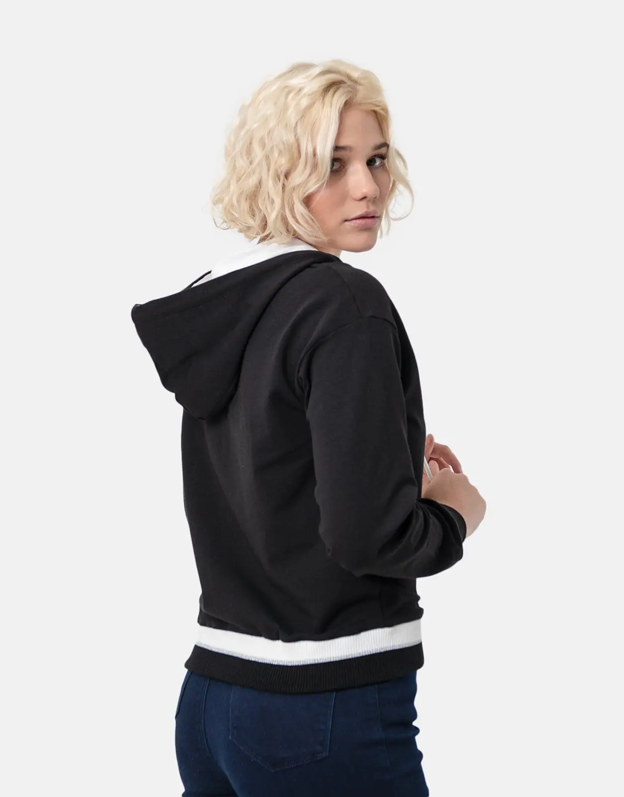 Sissy Boy Contrast Panel Hood Jacket - Image 3