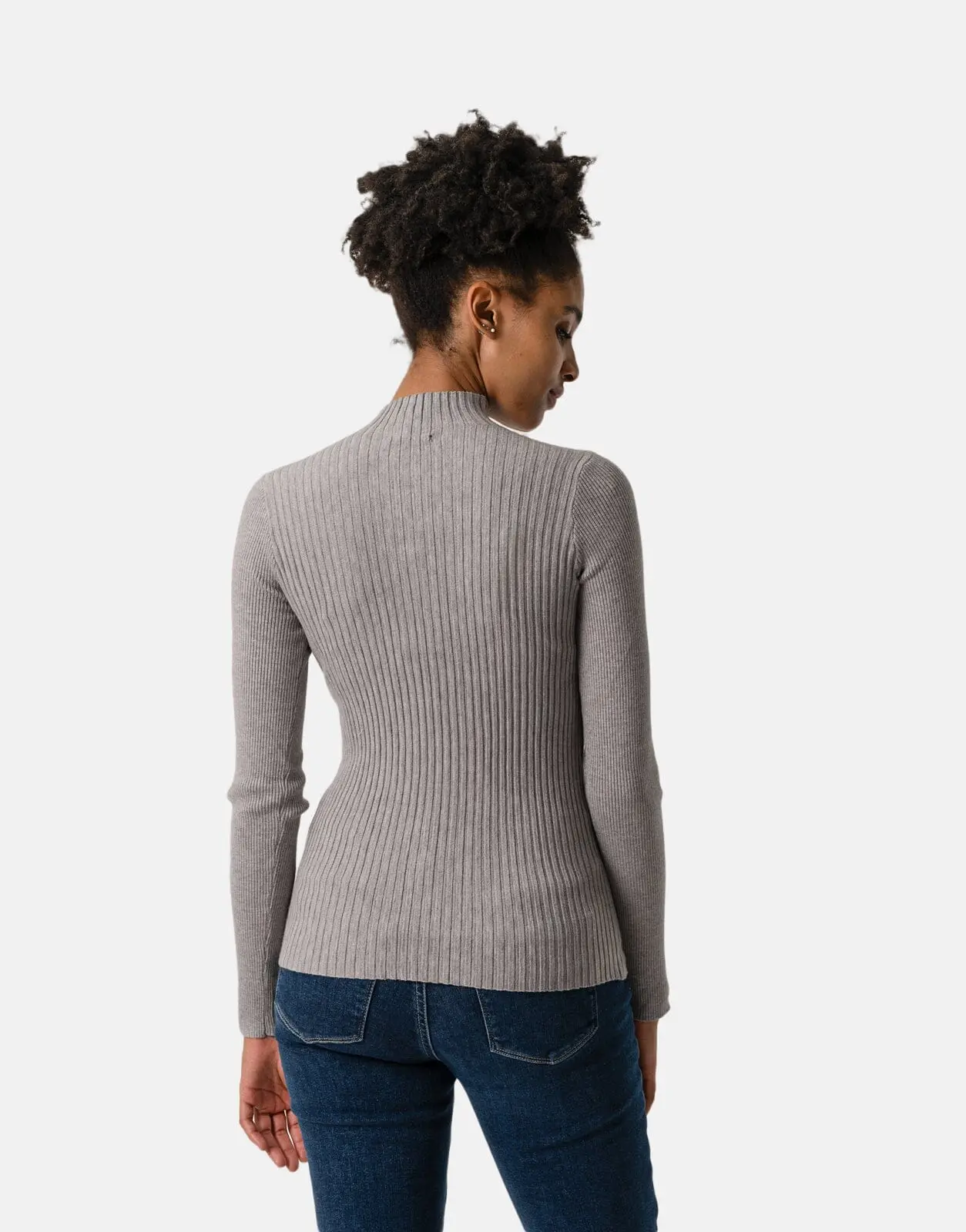 Sissy Boy Bling Open Work Detail Knit Top - Image 3