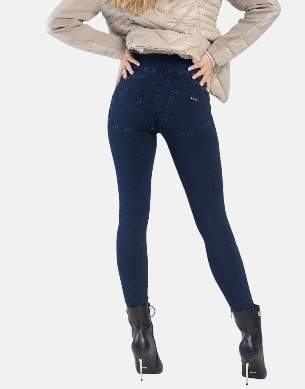 Sissy Boy Hi Rise Exposed Dark Vintage Jeans - Image 5