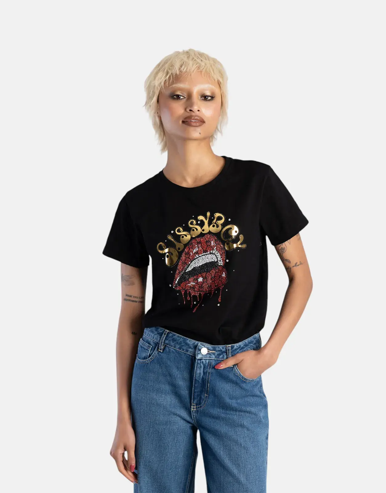 Sissy Boy Multi Technique Logo Top - Image 4