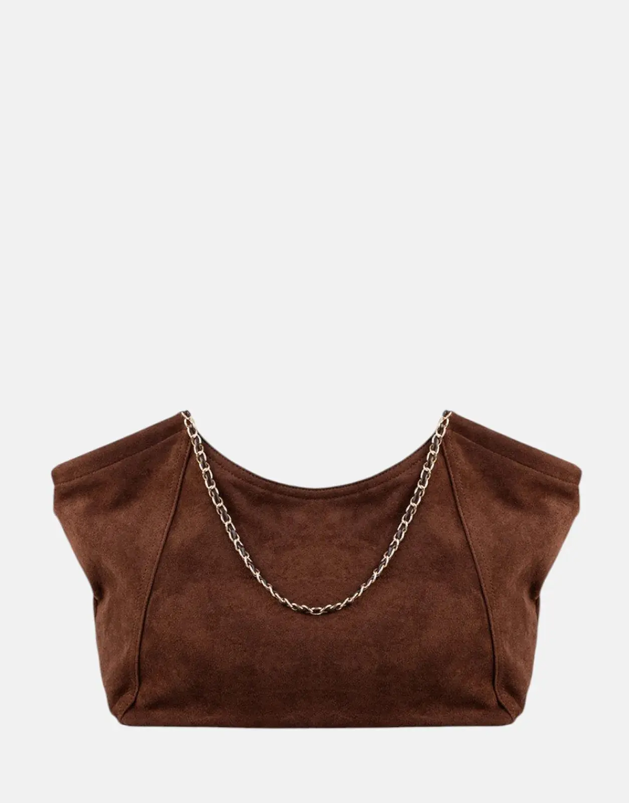 Sissy Boy Unstructured Huge Chocolate Shopper Bag - Image 3