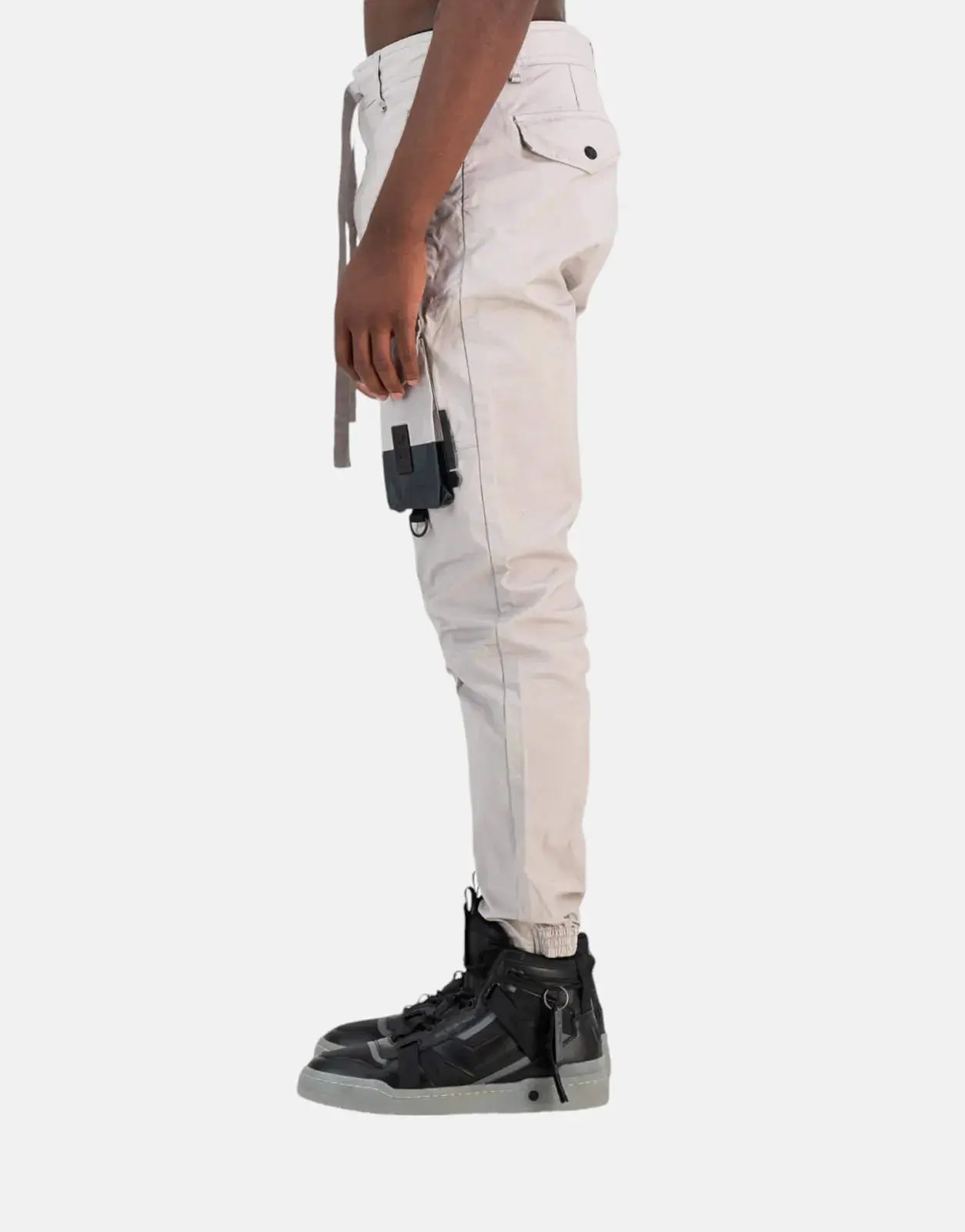 SPCC Mellor Light Grey Cargo Pants - Image 4